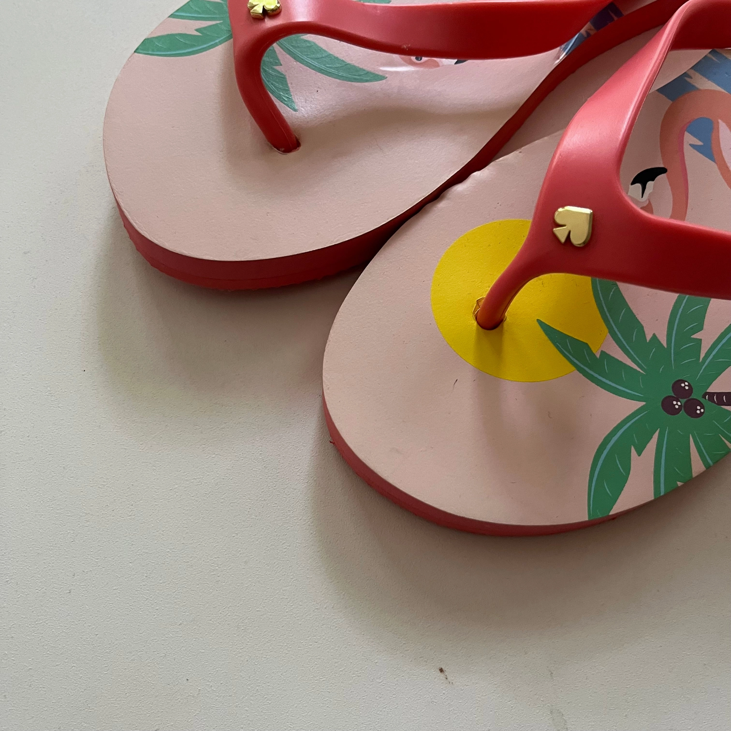 Sandals Flip Flops By Kate Spade In Pink, Size: 9 Amazon Flip Flops