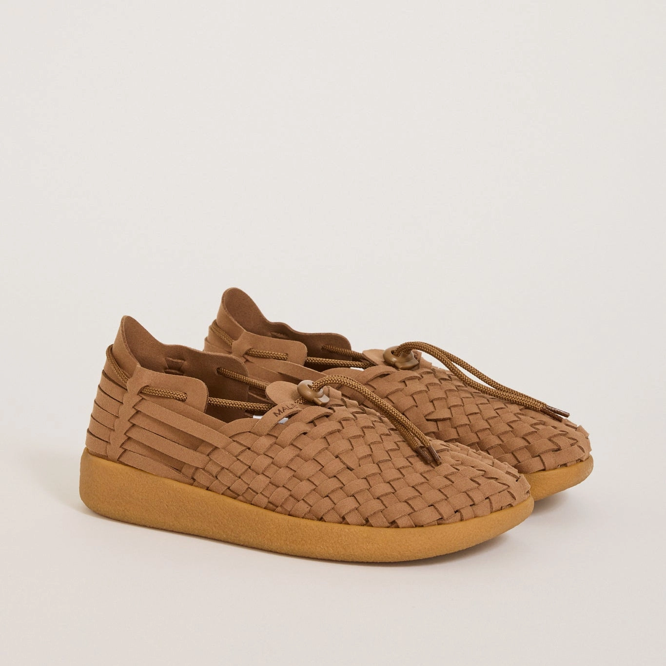 Hotel Sandals Royal Caribbean Montego Bay Latigo Suede Vegan Leather Walnut/Tan