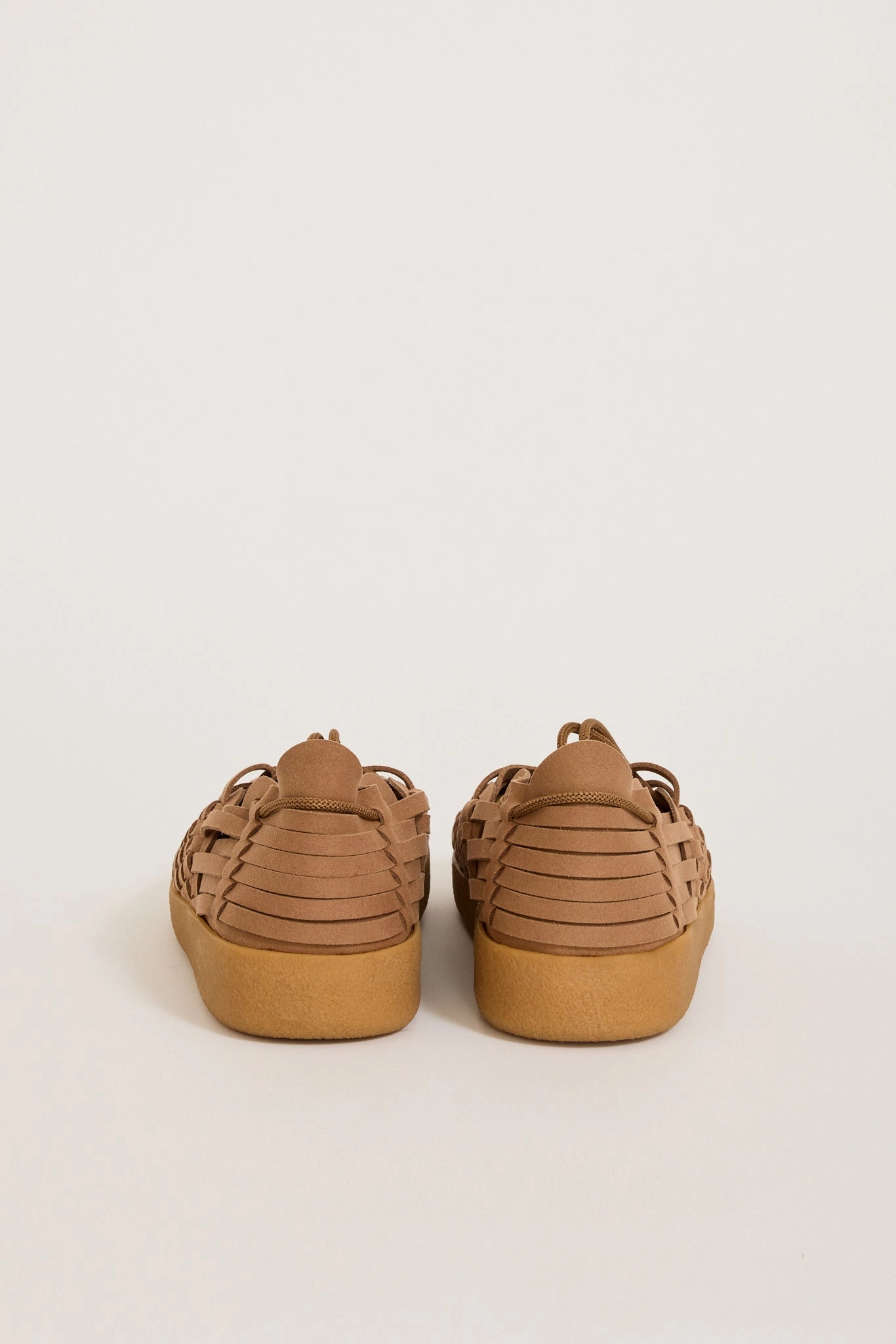 Sandals Park Latigo Suede Vegan Leather Walnut/Tan