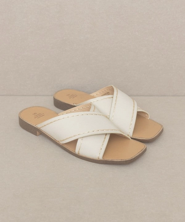 Flat Shoes Gym Stella Criss Cross Flat Sandal