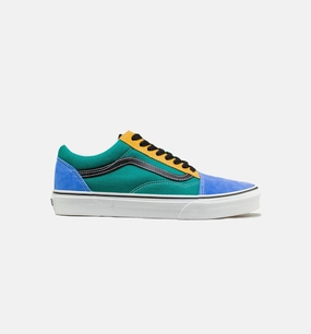 Mix & Match Old Skool Mens Lifestyle Shoe - Yellow/Blue/Green Original Campus 00s Casual Shoe