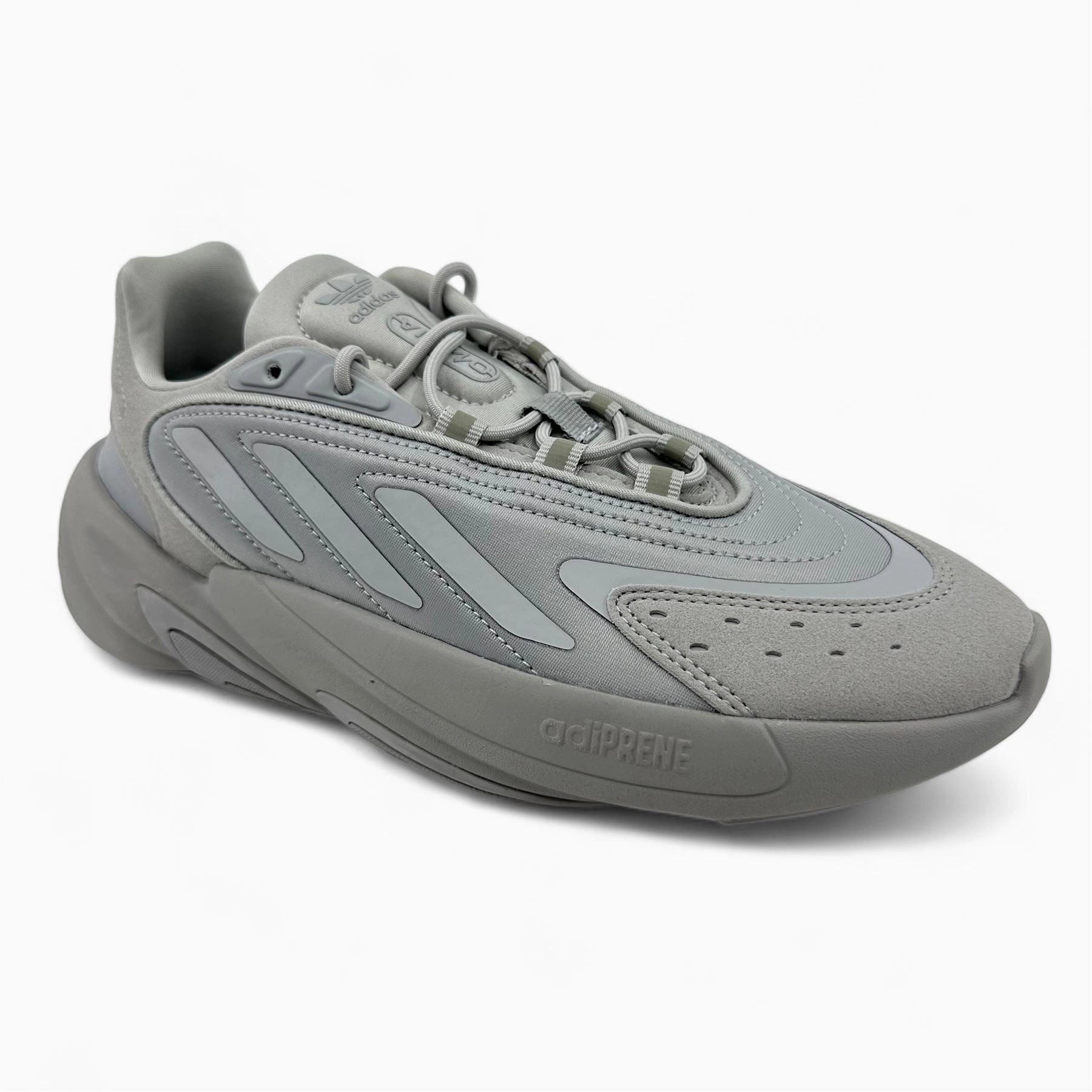To Walk On The Beach Best Adidas Ozelia Triple Grey Kids Size 6.5 Athletic Sneaker