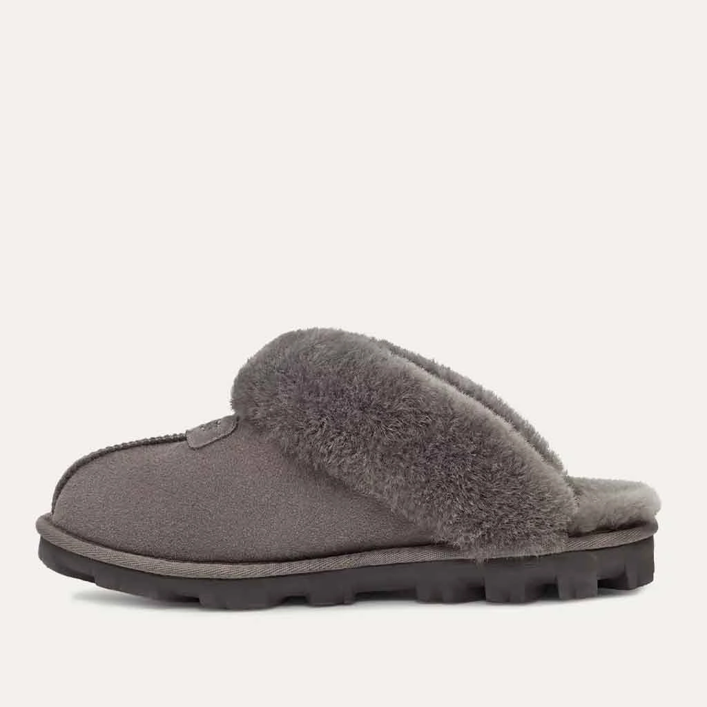 Ugg Coquette Slipper - Grey Emergency Flat Shoes