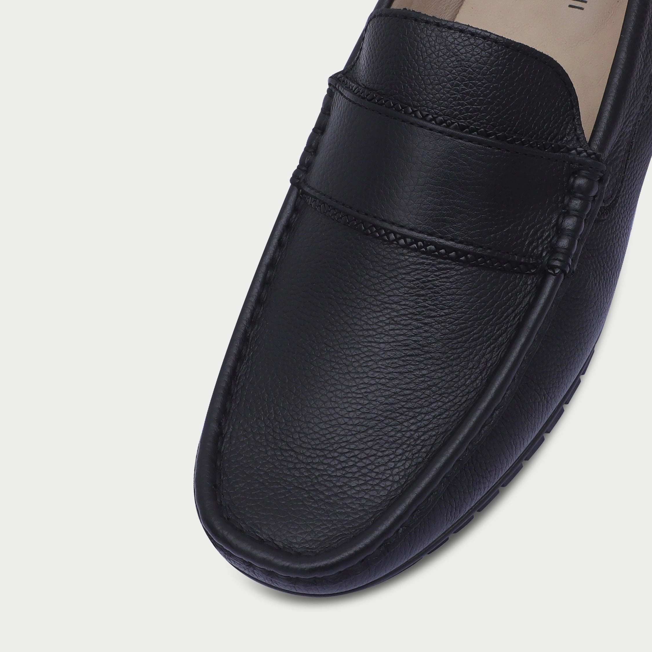 MM2080-BLACK Black White Casual Shoes