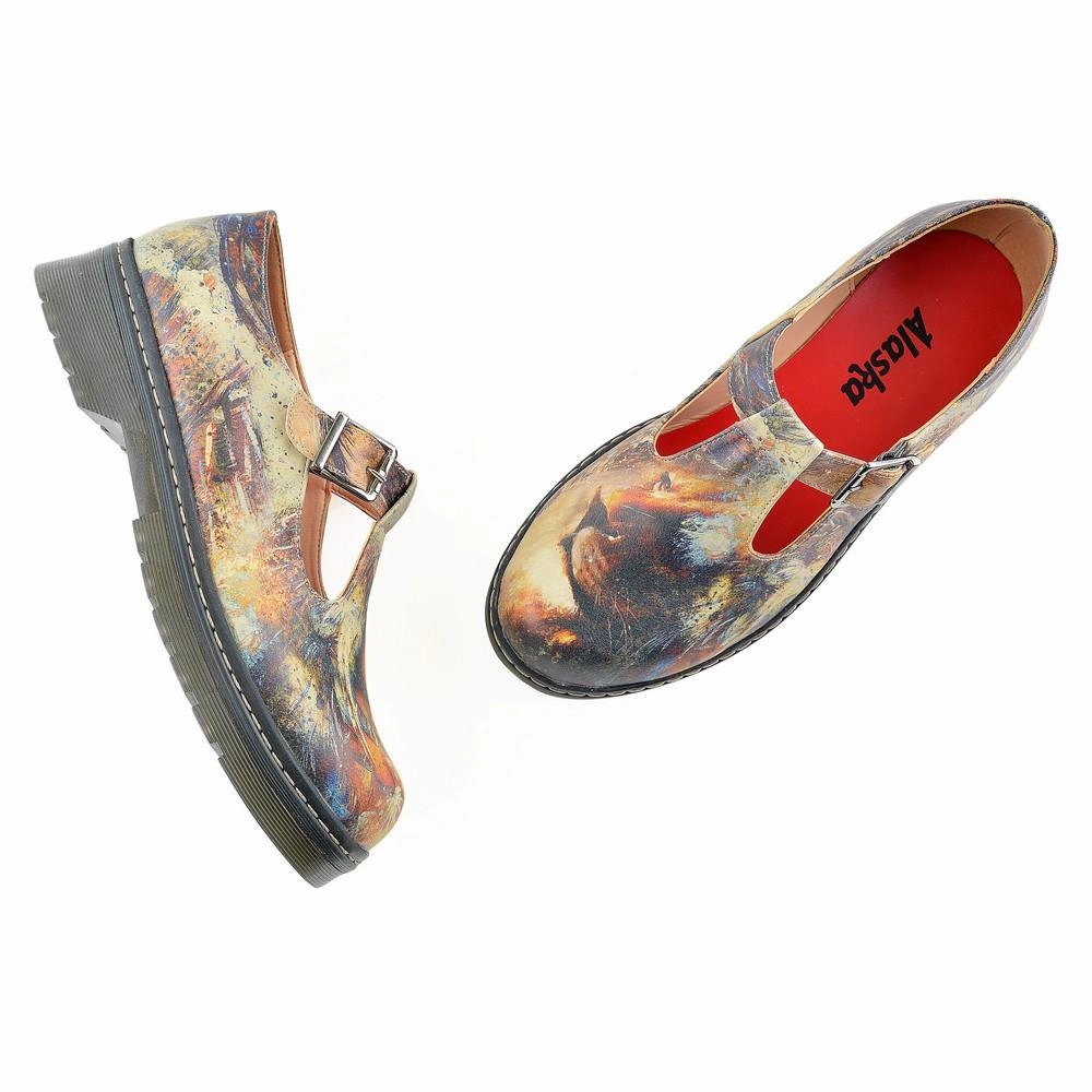 Wood High Heels Sneaker Shoes AMX105
