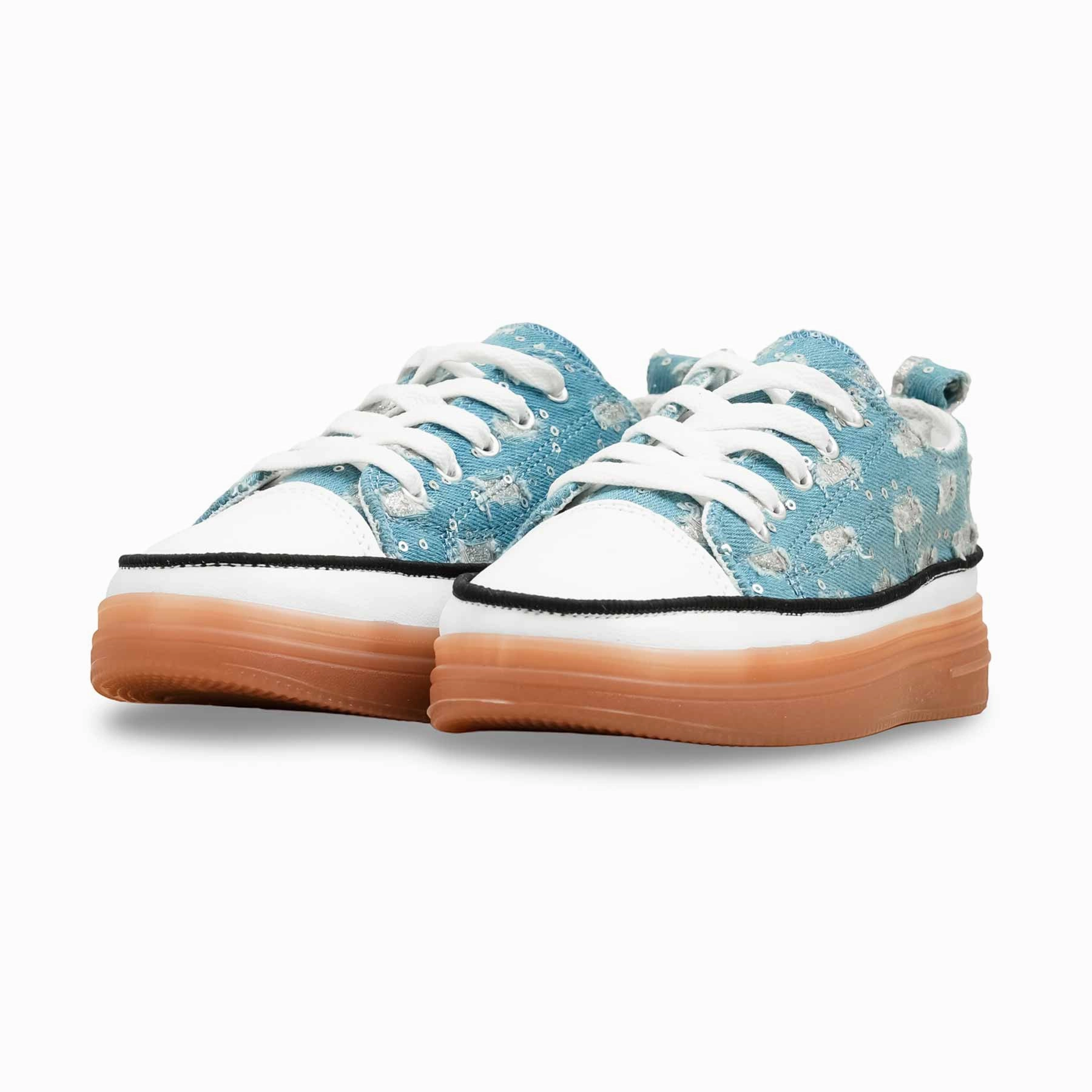Blue Casual Women Sneaker AT7439 La Paz Casual Shoe