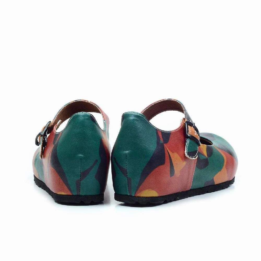 Running Shoes With High Heel Toe Drop Ballerinas Shoes GBL217