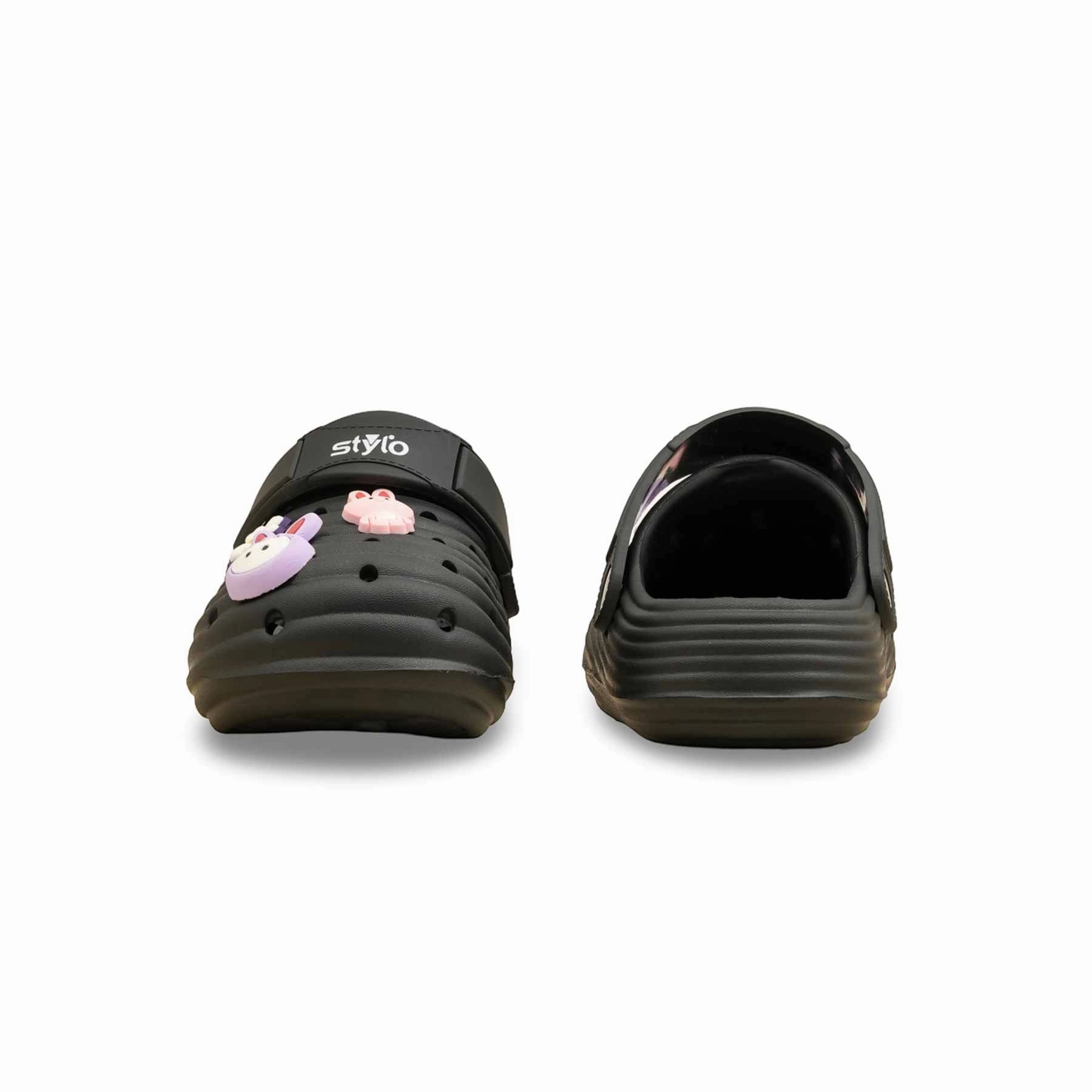 Kinds Of Flip Flops Girls Black Casual Flip Flop KD5722