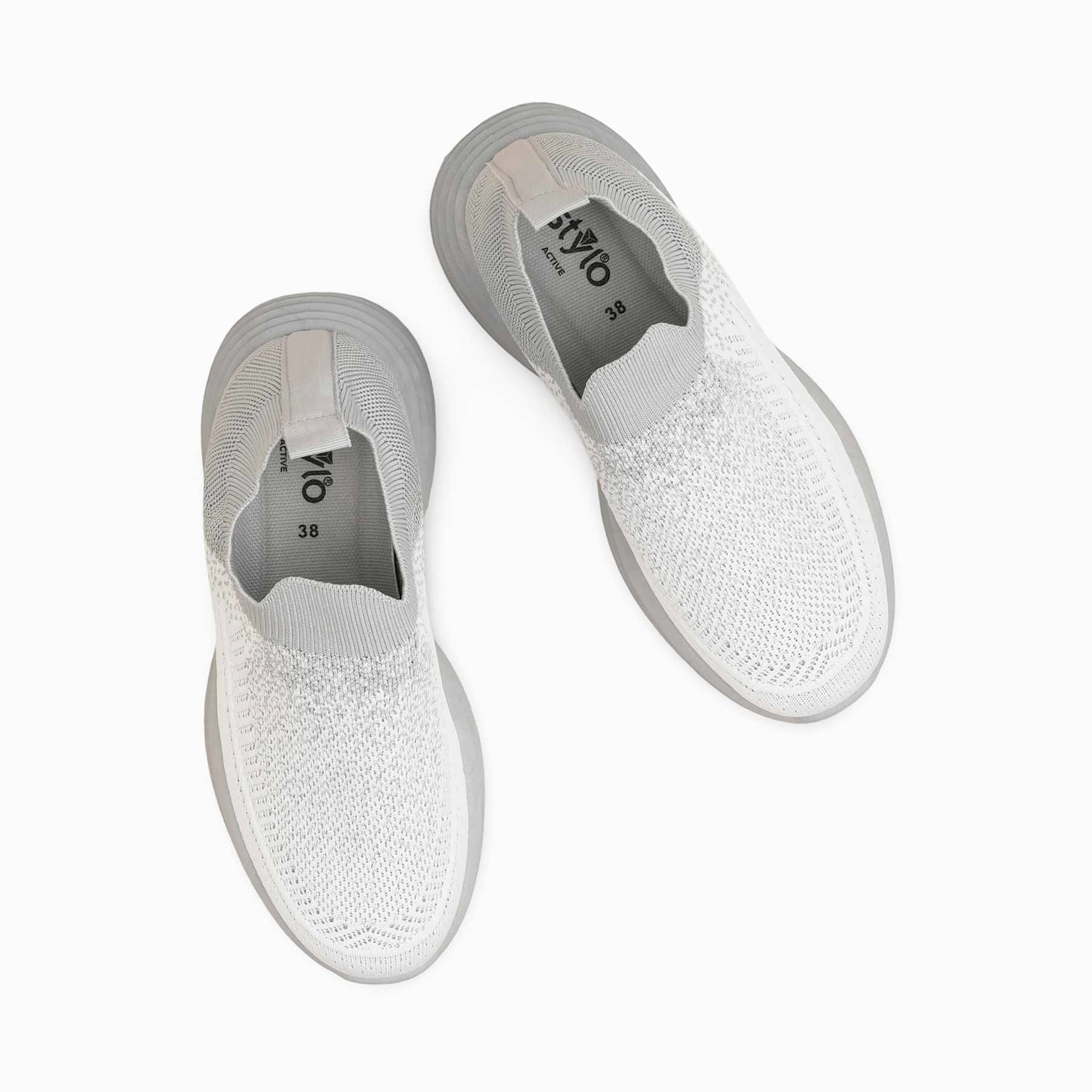 All Day Walking Grey Casual Women Sneaker AT9103