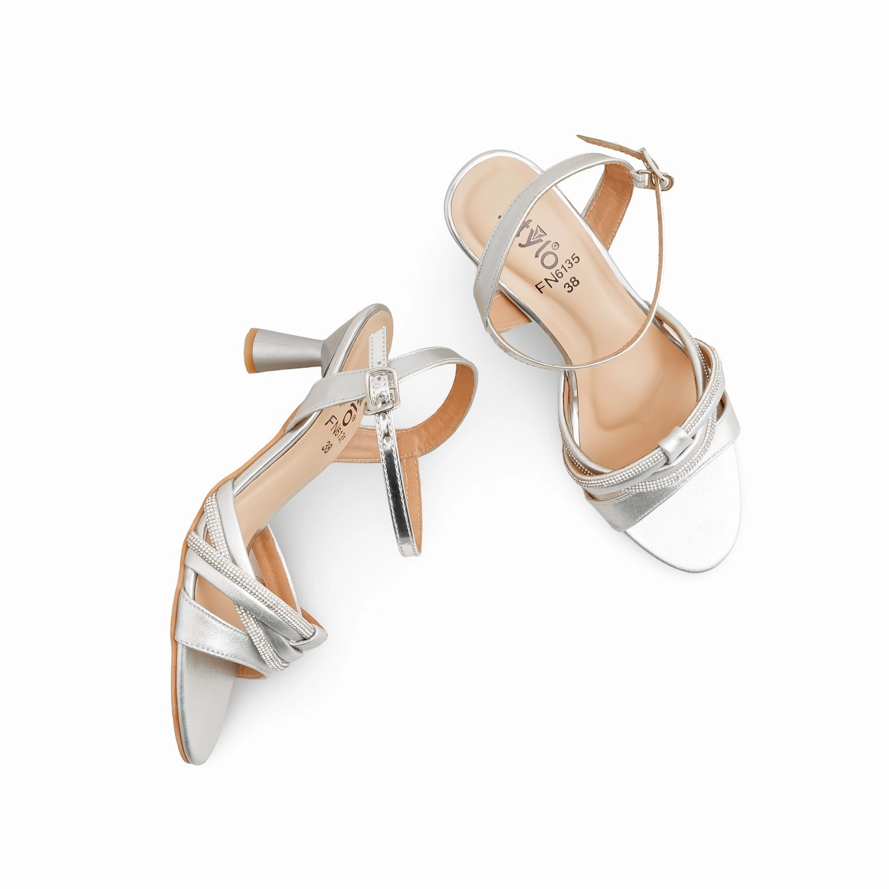 Silver Fancy Sandal For Women FN6135 Orthotic Sandals Recovery Walking Slides Arch