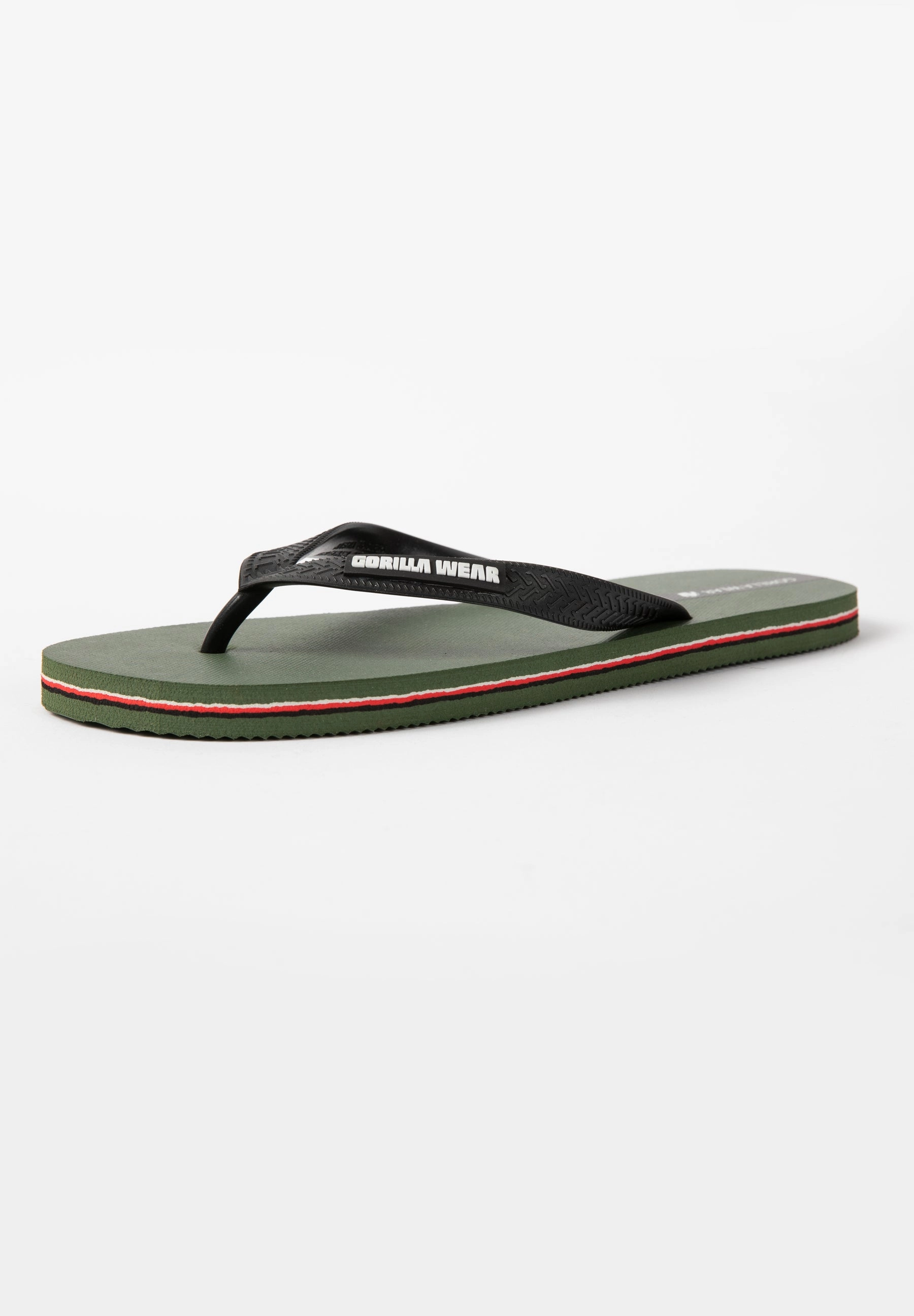 Kokomo Flip Flops - Army Green Flatform Flip Flops