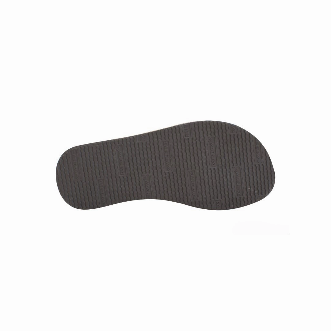 Flip Flops Travel Rainbow Sandals Kid's Toddler - Flirty Braidy Dark Brown Flipflop