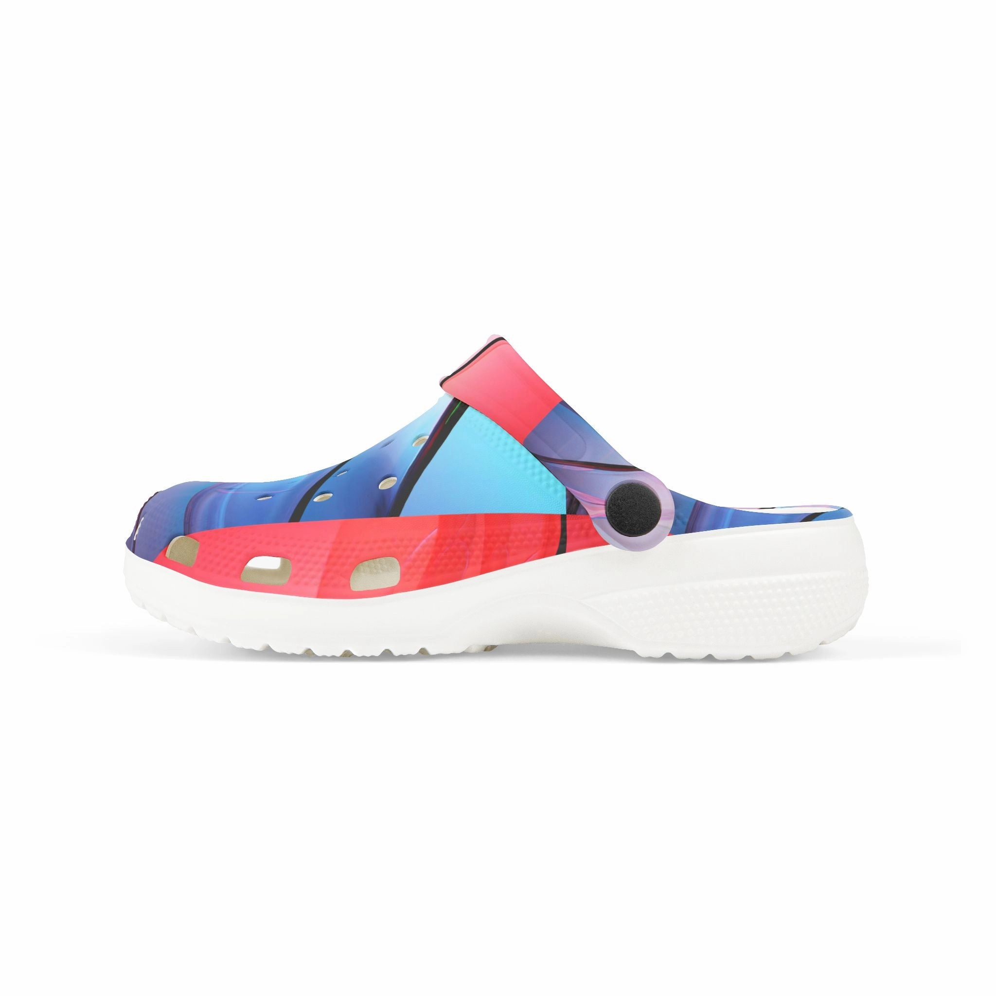 Vibrant Kids' EVA Clogs - Fun Outdoor Footwear for Playtime, Beach Days, Summer Adventures, Easy to Clean, Colorful Kids' Shoes Wedge Heel Sandals With Ankle Strap