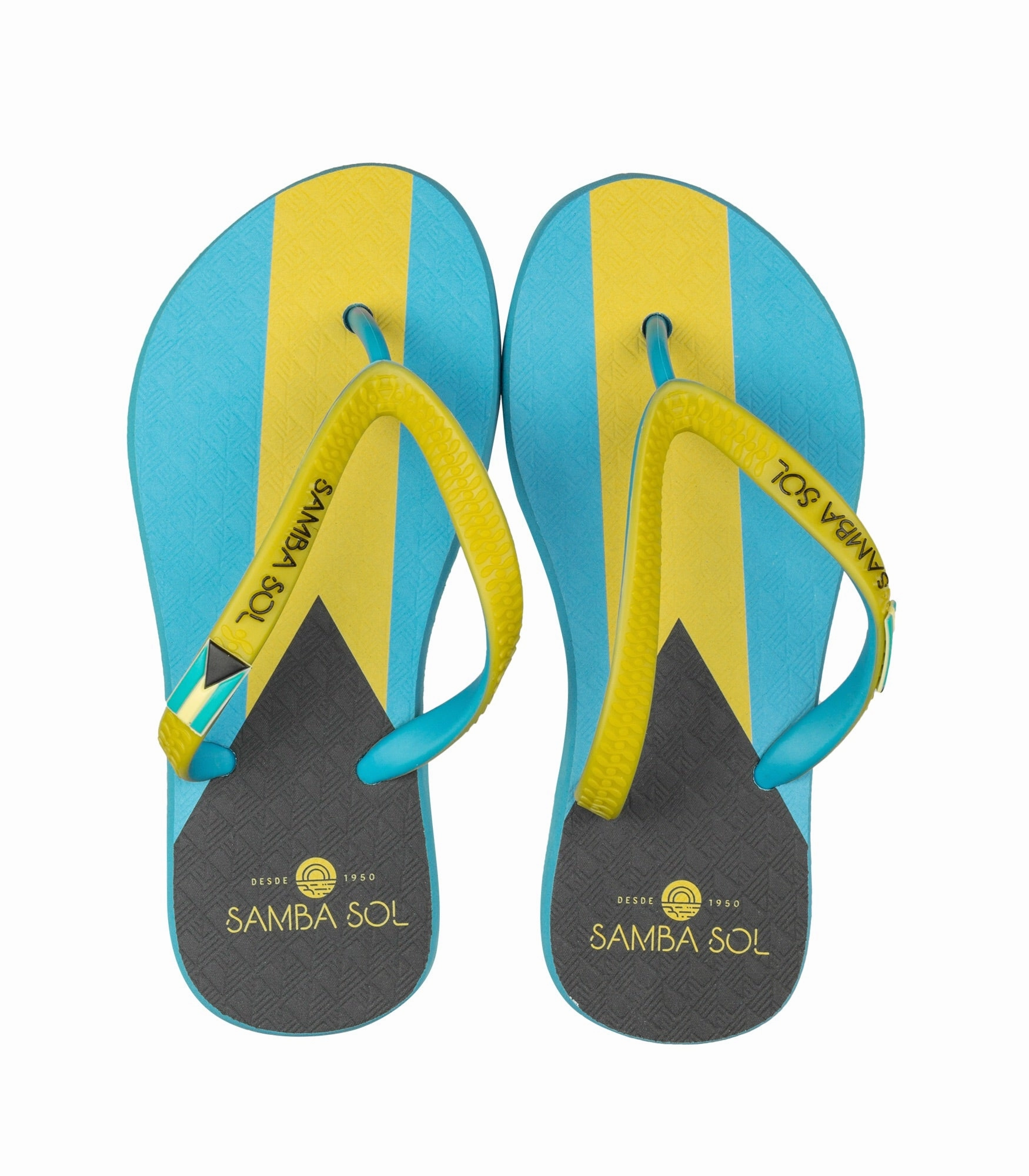 Flip Flops To Help Plantar Fasciitis Samba Sol Kid's Countries Collection Flip Flops - Bahamas