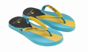 Kmart Flip Flops Samba Sol Kid's Countries Collection Flip Flops - Bahamas