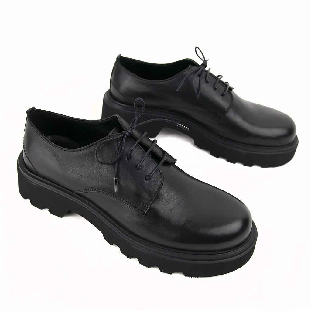 re-souL Bronx Oxford Flat Satin Shoes