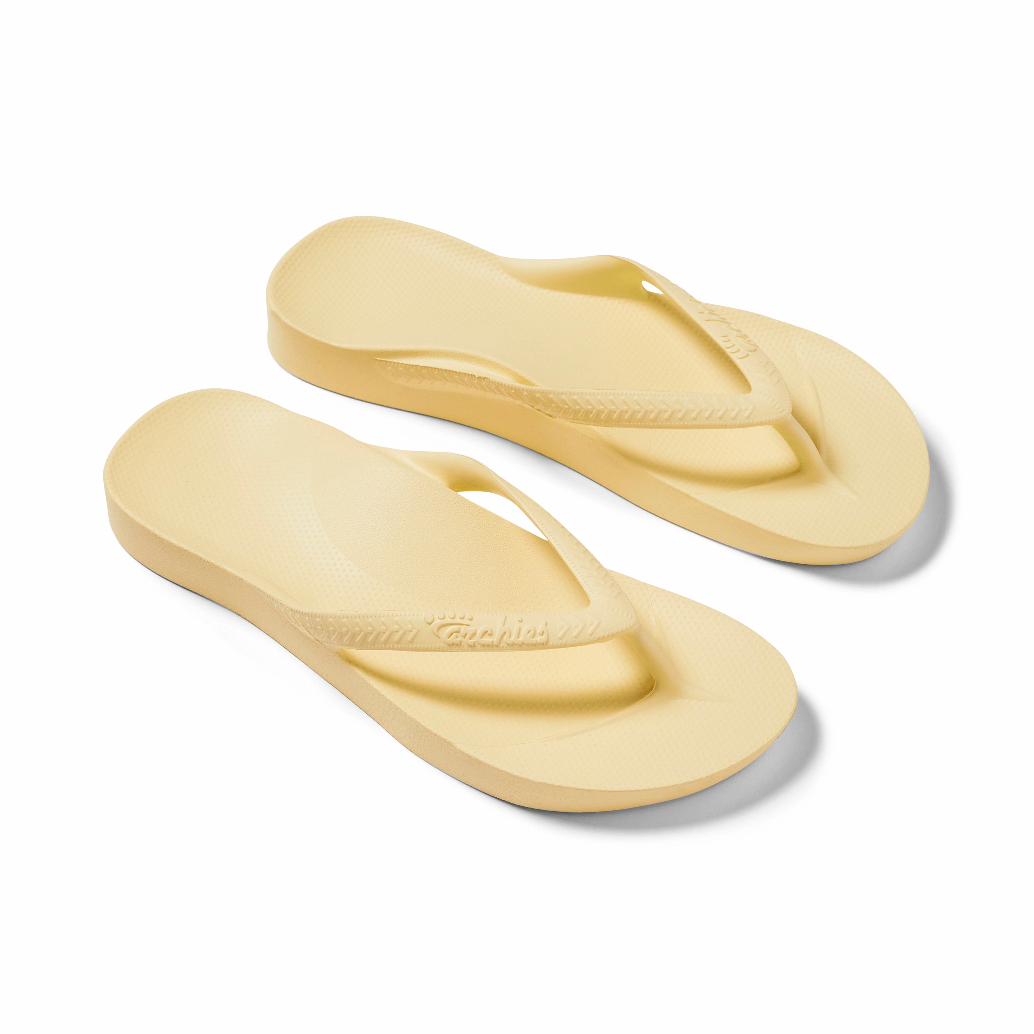 Super Soft Flip Flops Arch Support Flip Flops - Lemon