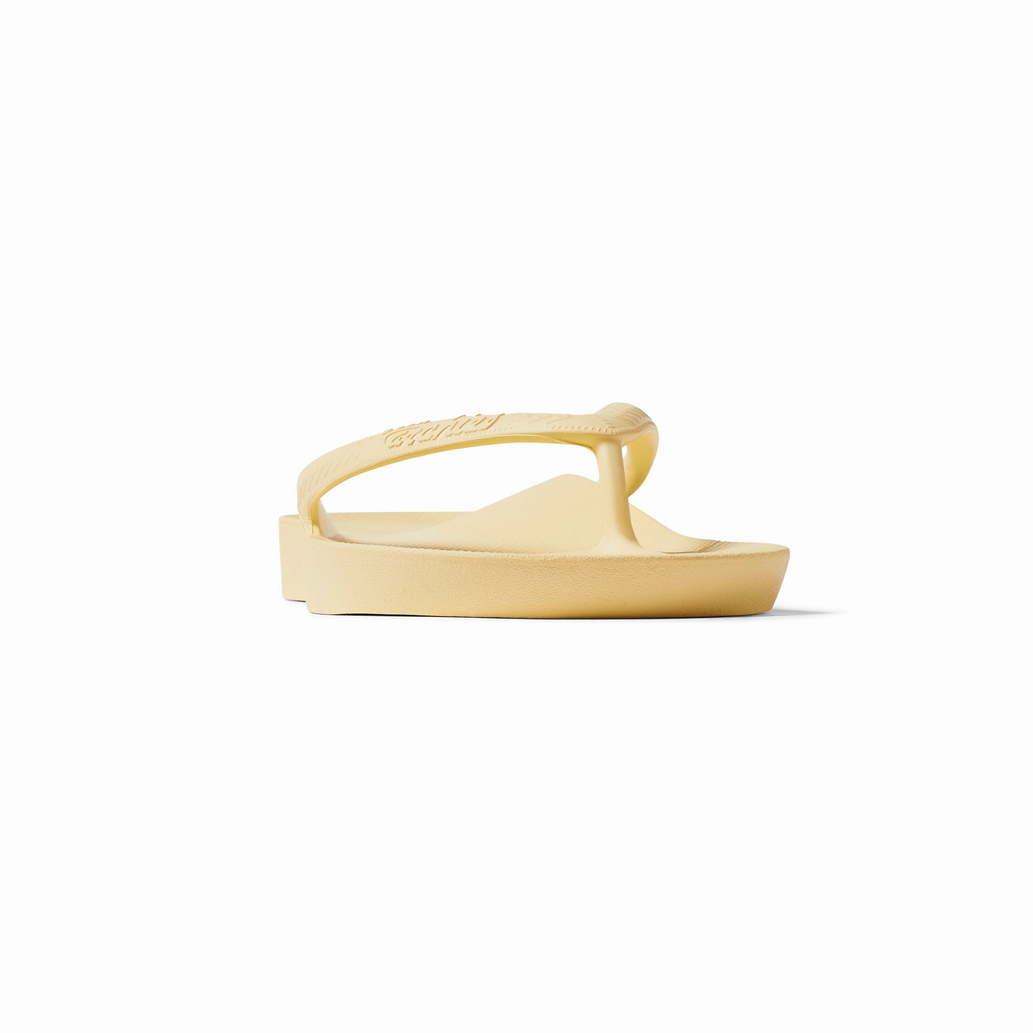 Chanel Thongs Flip Flops Arch Support Flip Flops - Lemon