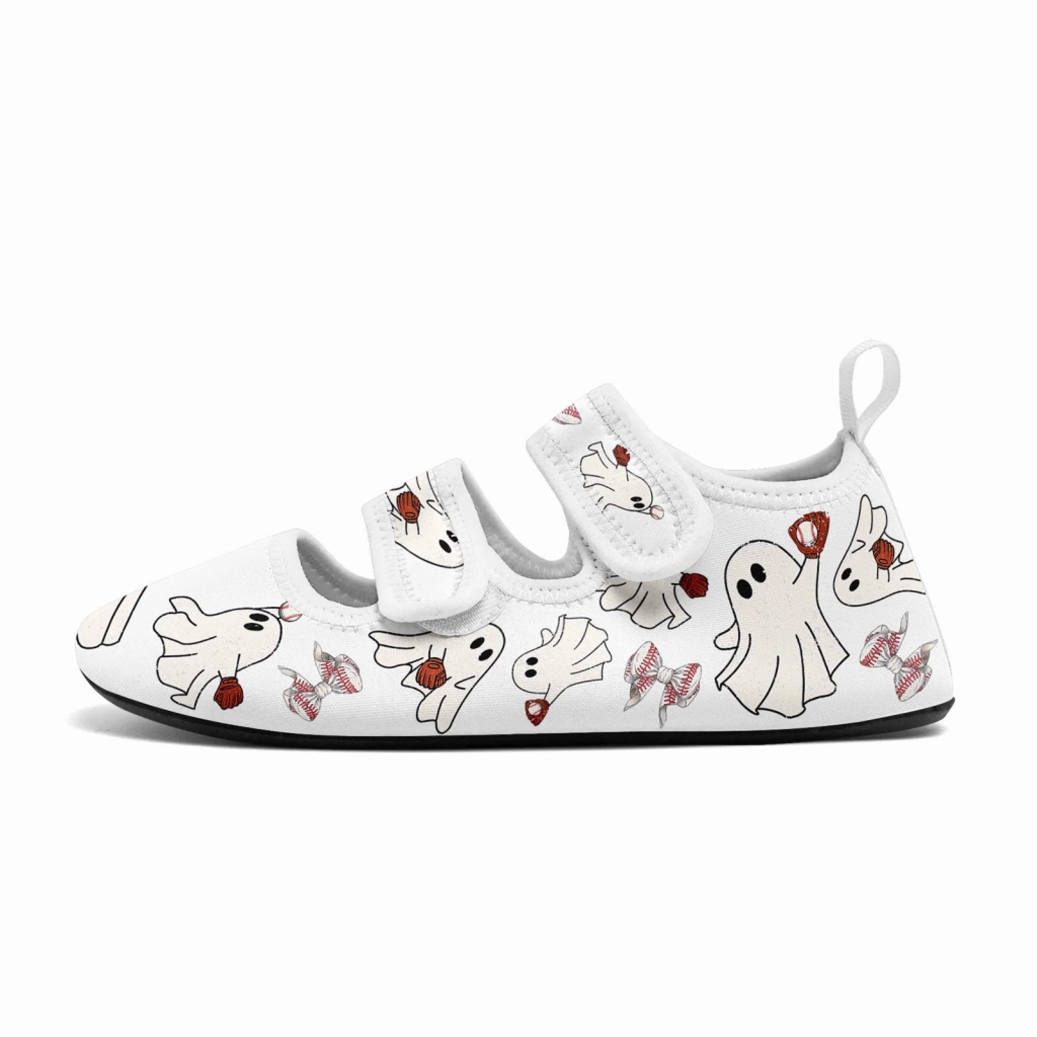 Personalized Witchy Walk Halloween Water Shoes  Custom Spooky Beach Velcro  Shoes Good Trail Walking Shoes