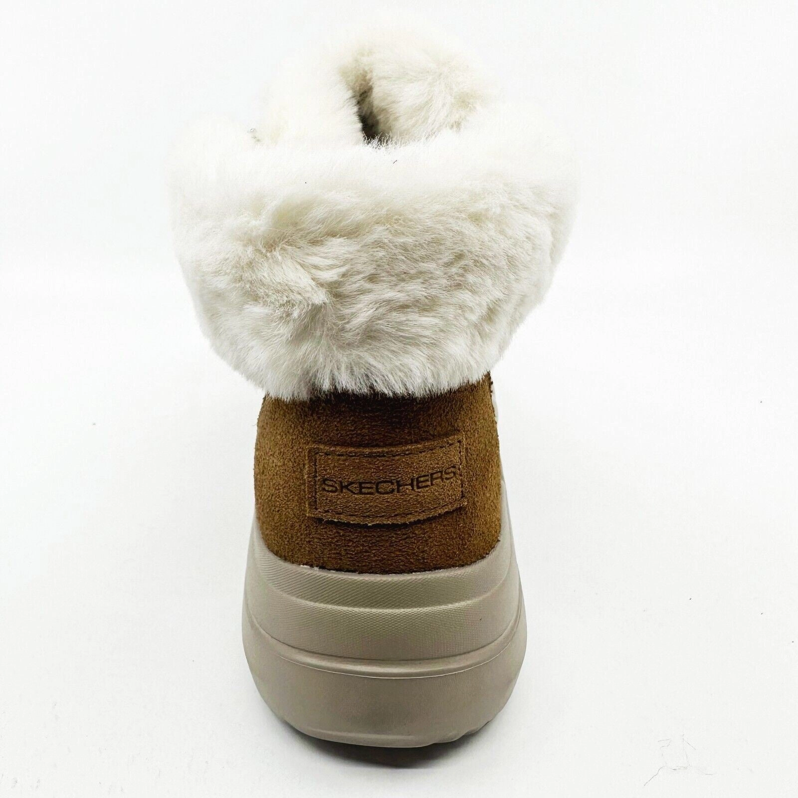 Skechers On The Go Midtown Chestnut Womens Size 6.5 Faux Fur Boots Best Of Walking