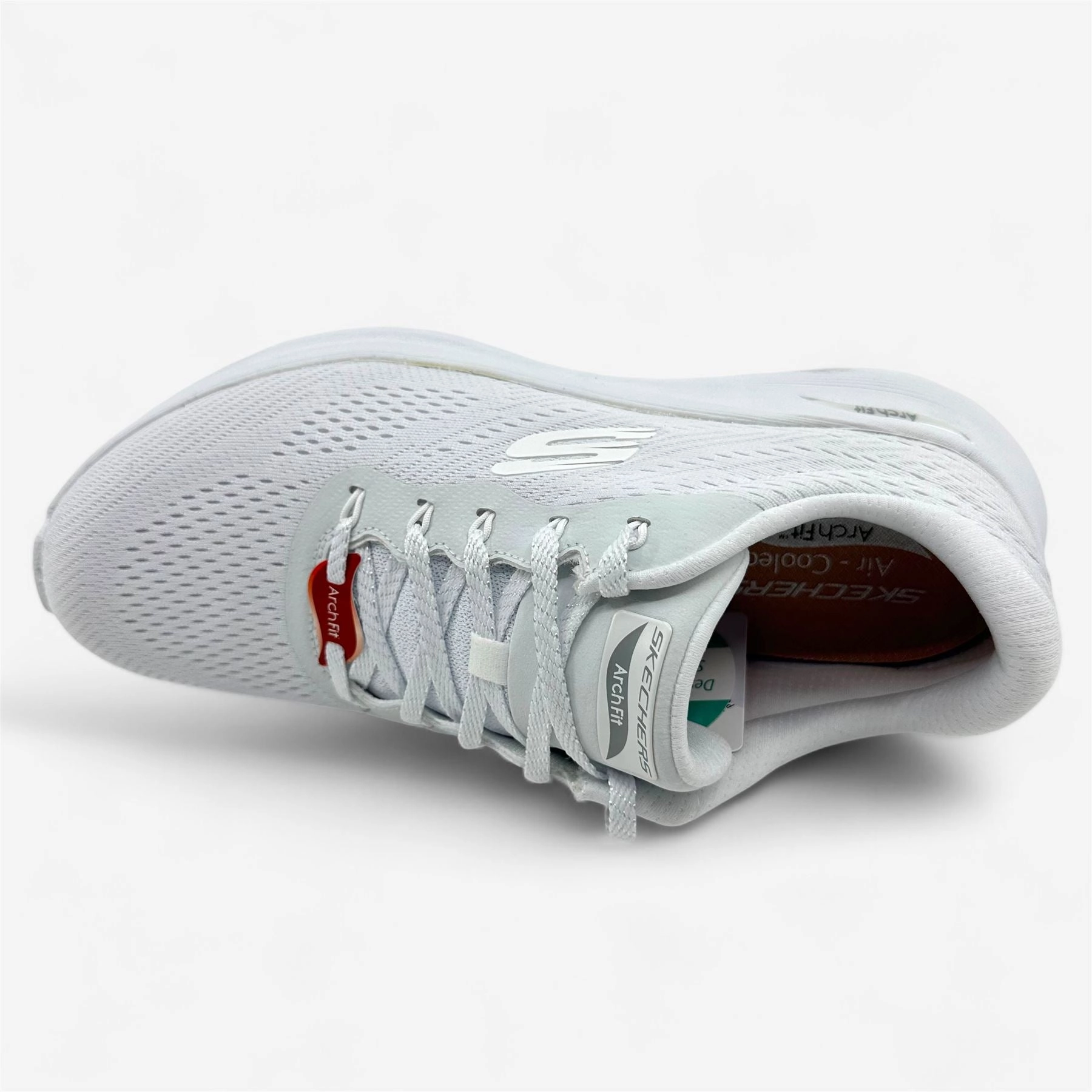 Walking Shoes Vs Running Skechers Arch Fit 2.0 Big League White Womens Wide Athletic Sneaker