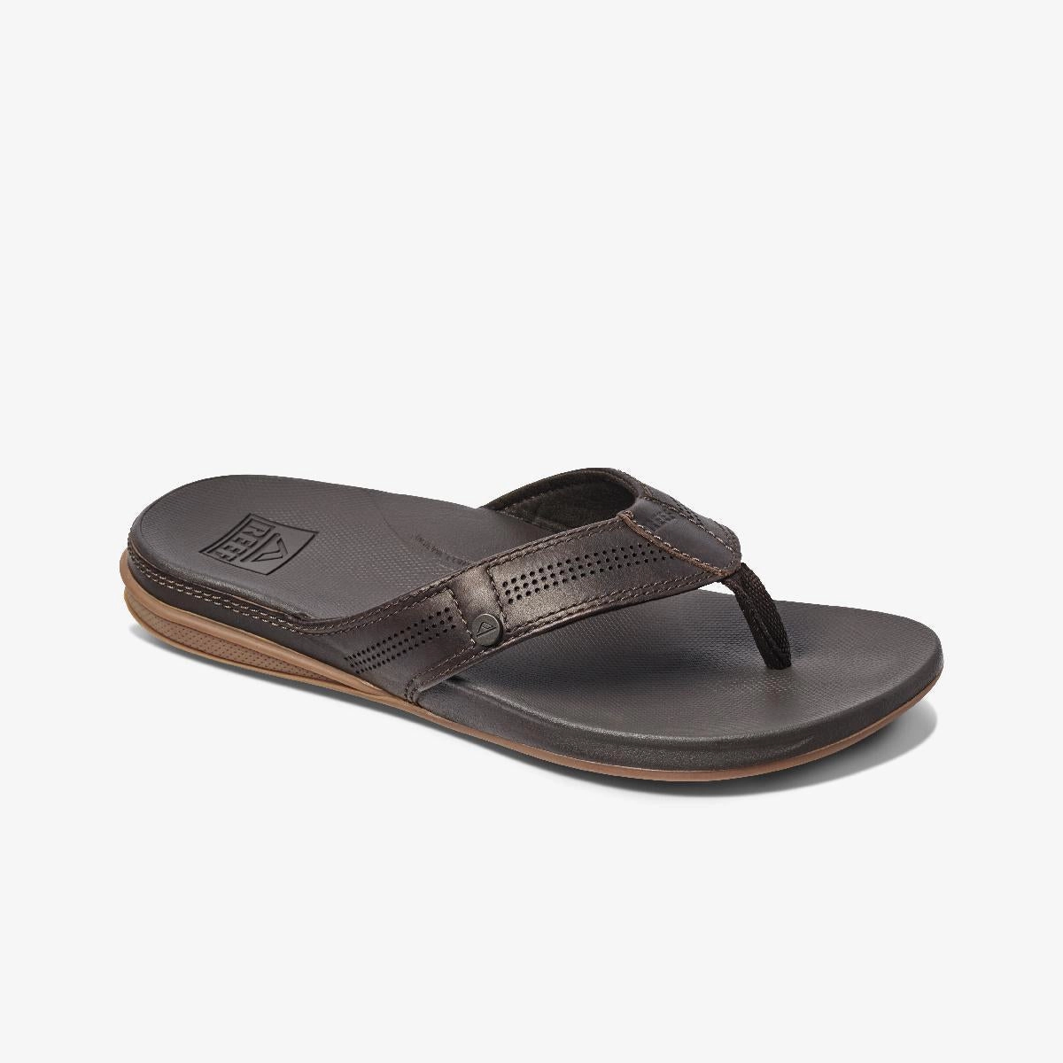 RF0A3YMNBRO- CUSHION LUX BROWN Kai Kai Flip Flops