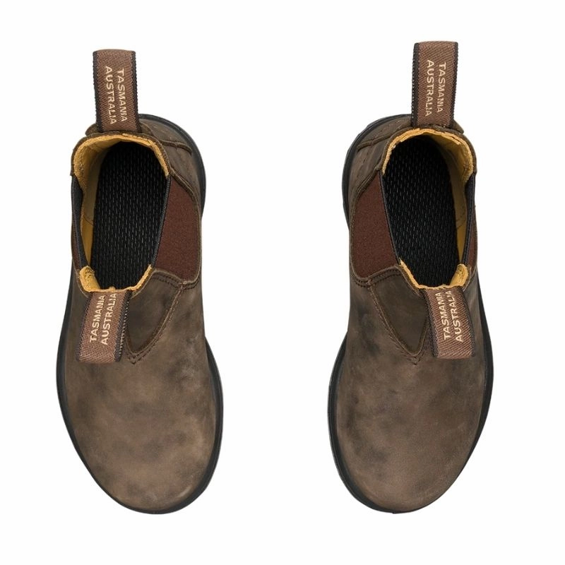 Unisex kids' blundstones rustic brown Women's Boots