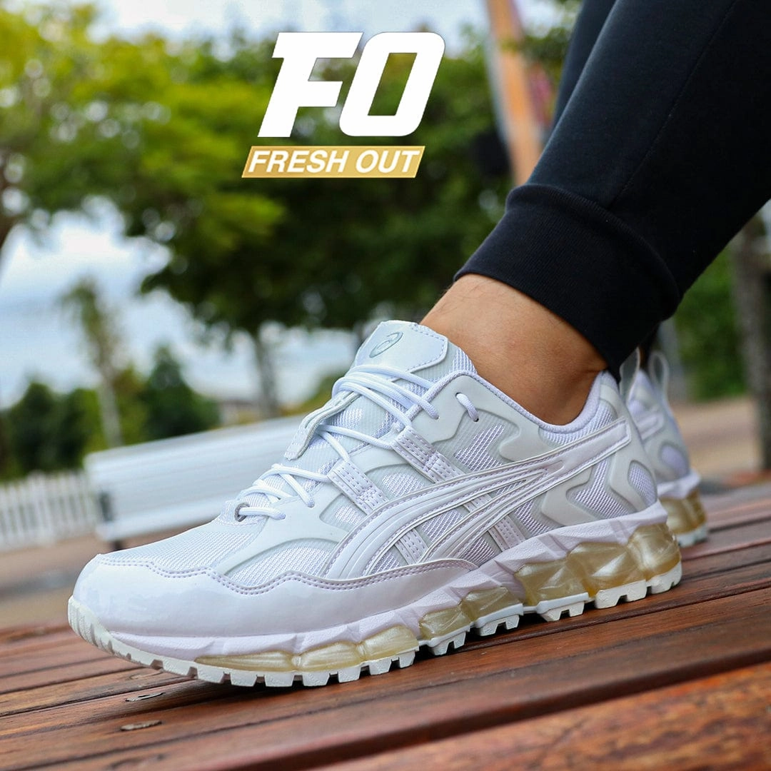 Men's Asics Gel-Nandi 360 'White/White' (White/Pure Gold) Asics Gel Tech Walker Neo 4 Walking Shoe