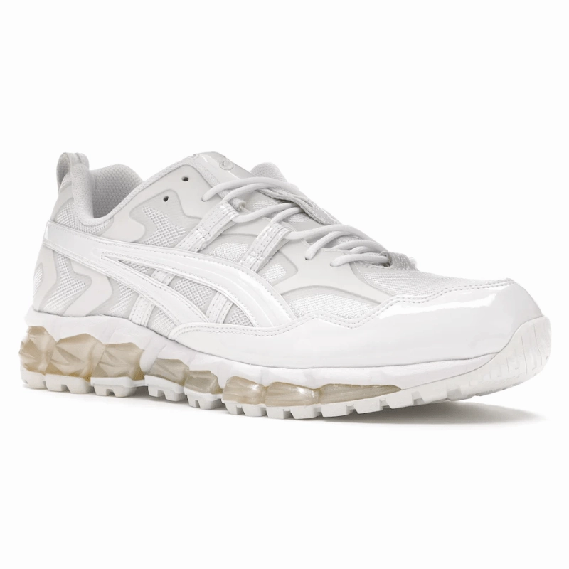 Men's Asics Gel-Nandi 360 'White/White' (White/Pure Gold) Cleaning Asics Running Shoes