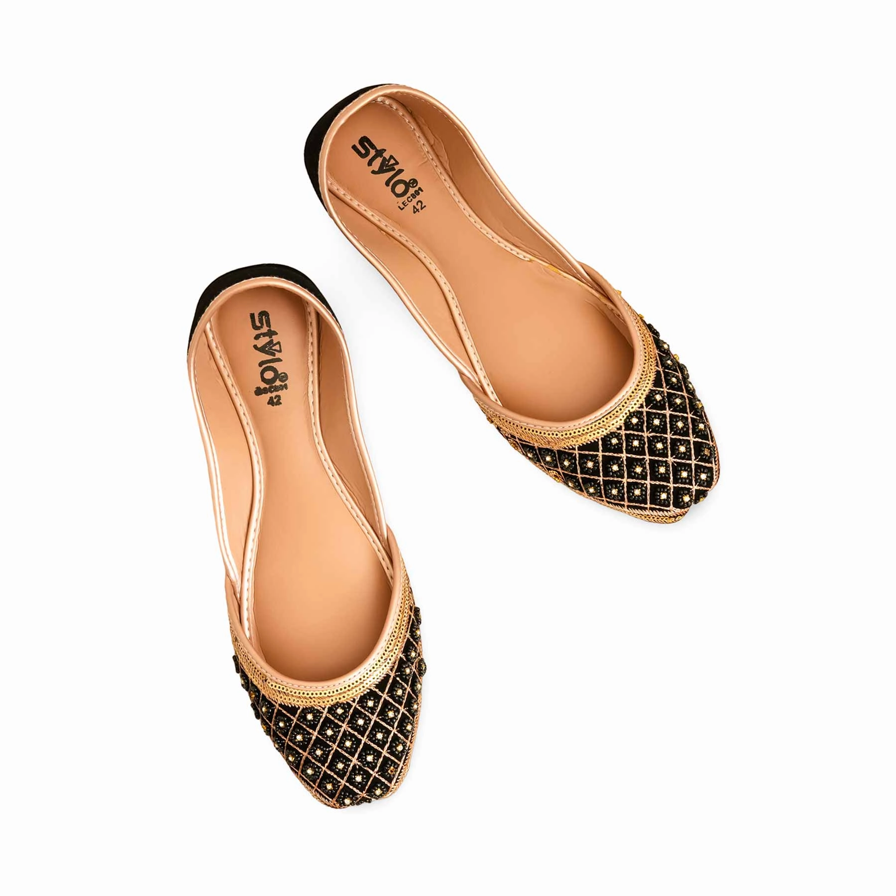 Sandals Grande Antigua Photos Black Formal Khusa LEC801