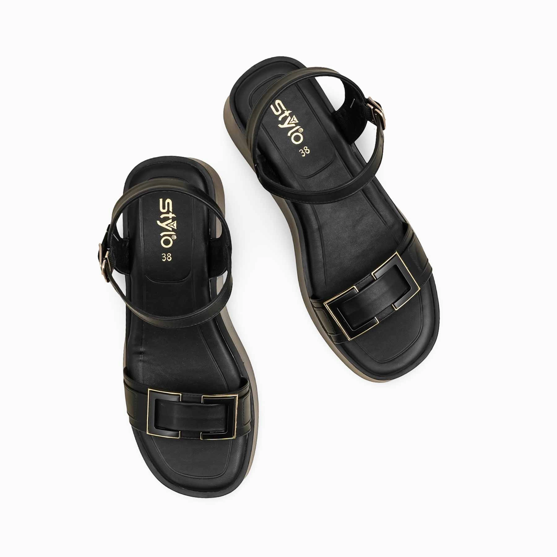 Black Formal Women Sandal PU0389 Sandals Grenada Photos