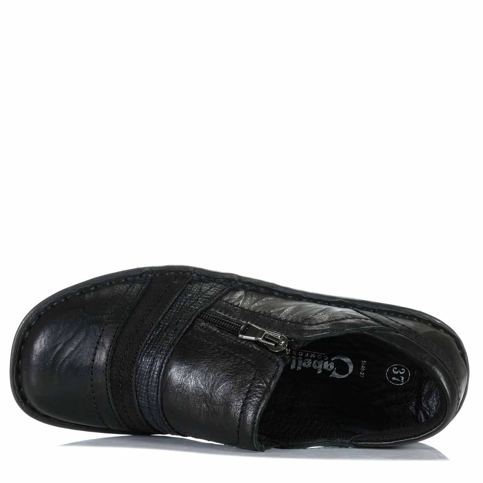 Best Walking/standing Shoes Cabello 5849-27 Black Crinkle