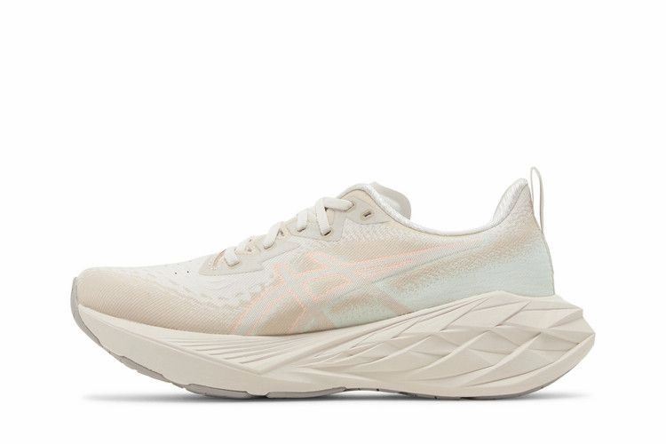 Asic Slip On Shoes ASICS Novablast 4 Oatmeal Moonrock (Women's)