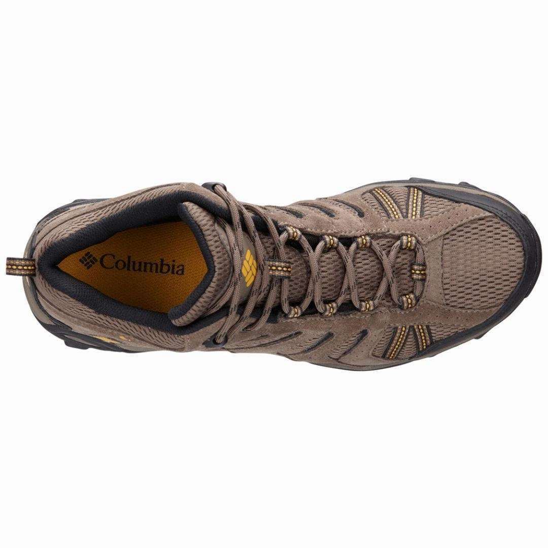 Columbia Men Brown NORTH PLAINS II WATERPROOF MID Apex Hiking Boots
