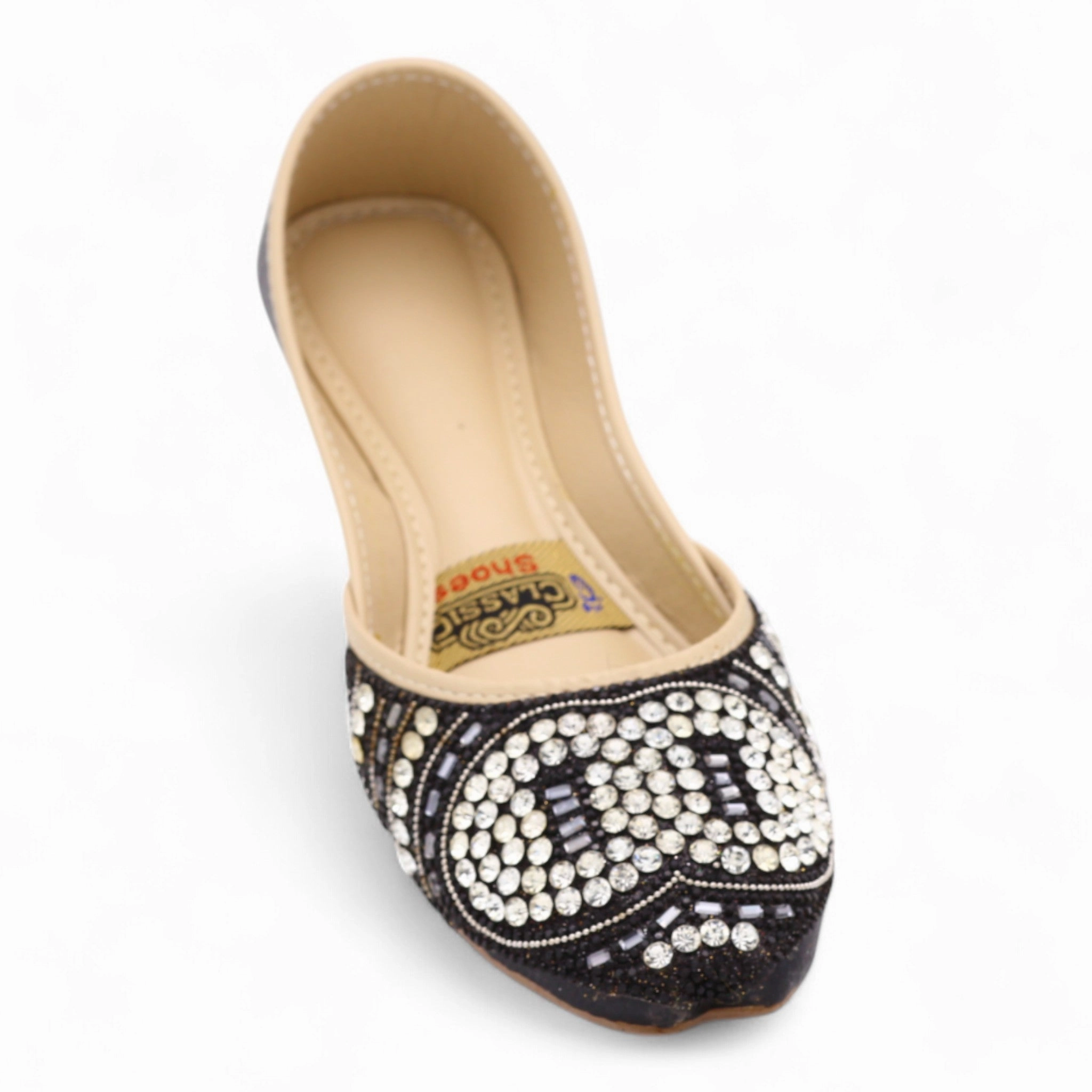 M0818 flat khussa Woven Flat Shoes
