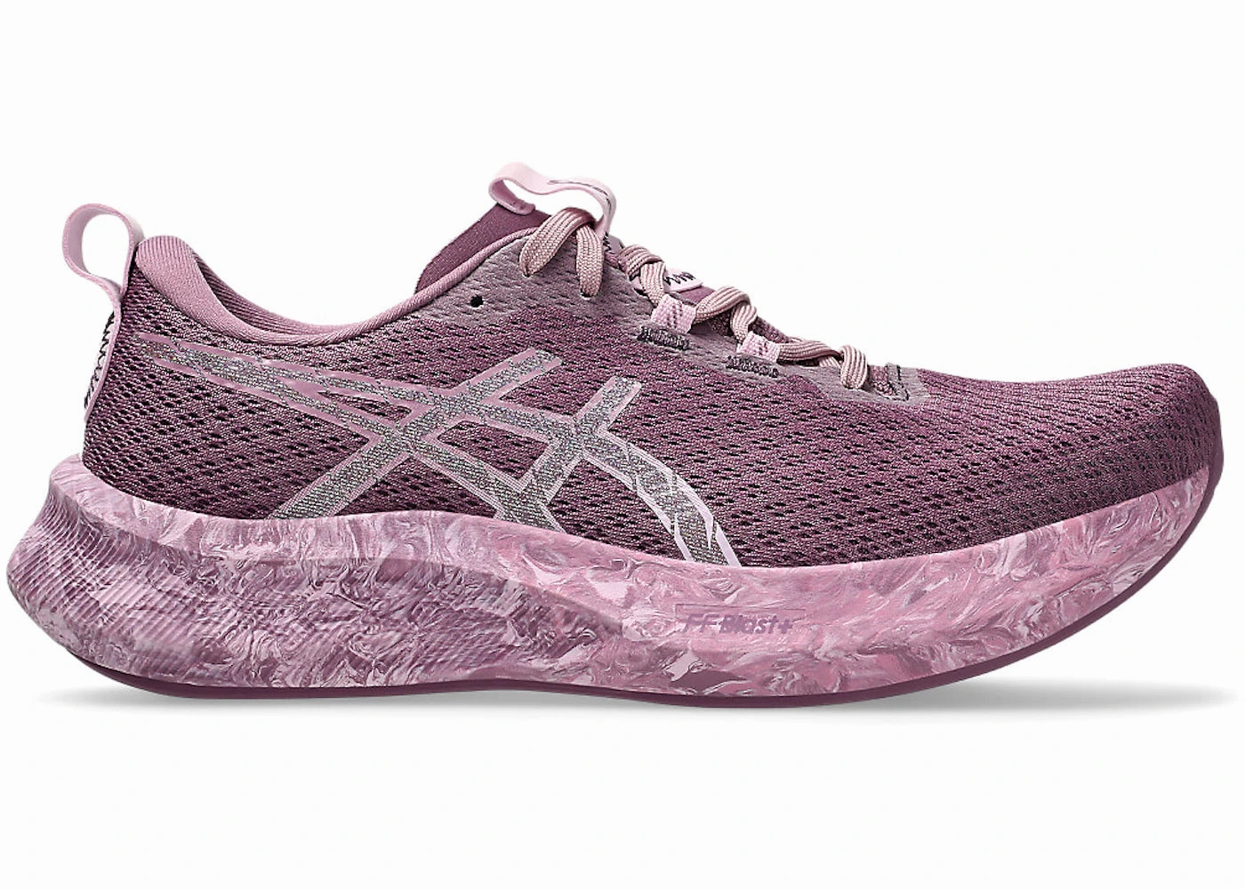 Asics Upcourt 6 Volleyball Shoes ASICS Noosa Tri 16 Dark Ube Light Ube (Women's)