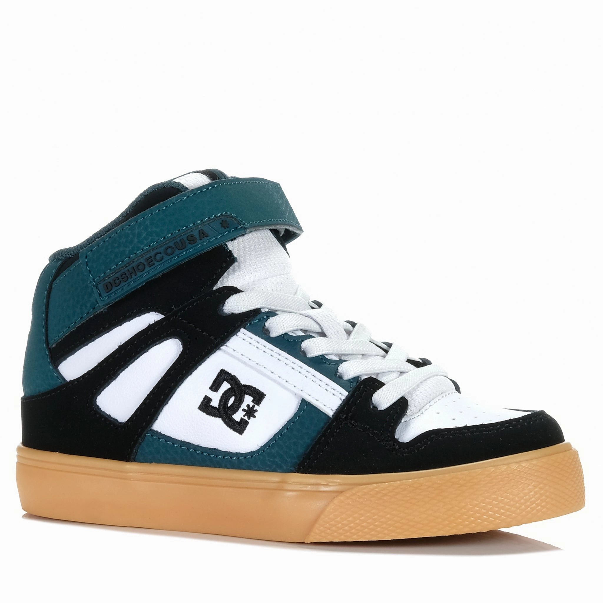 DC Shoes Pure High-Top EV Black/Green Ariat Steel Toe Cowboy Boots