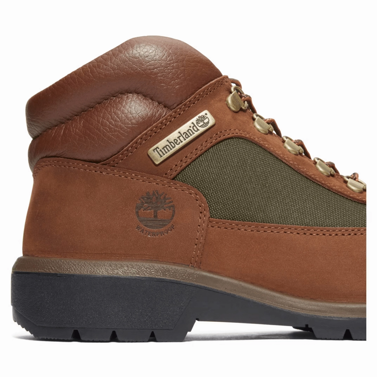 Formal Shoes Timberland Men's Field Boot Dark Brown Nubuck Waterproof