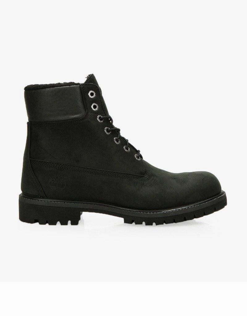 Timberland Men's Premium 6" Warm Fur Black Ridge Flex Waterproof
