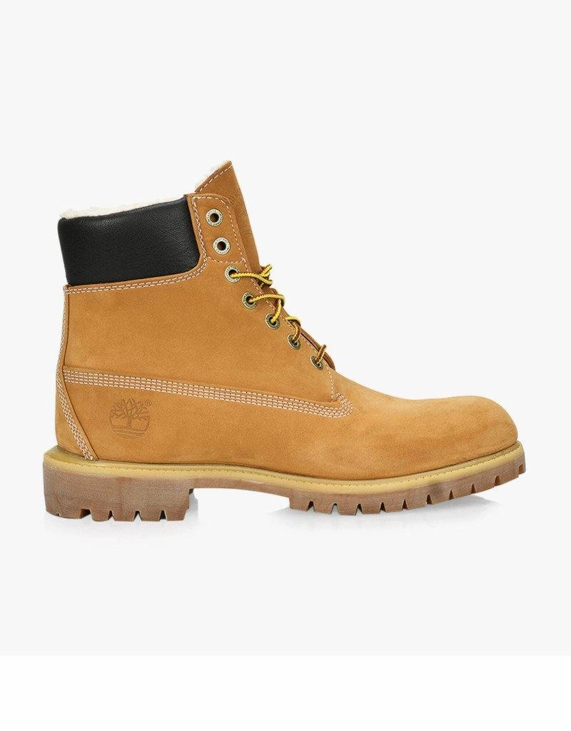 Shoes India Timberland Men's Premium 6" Warm Fur Wheat