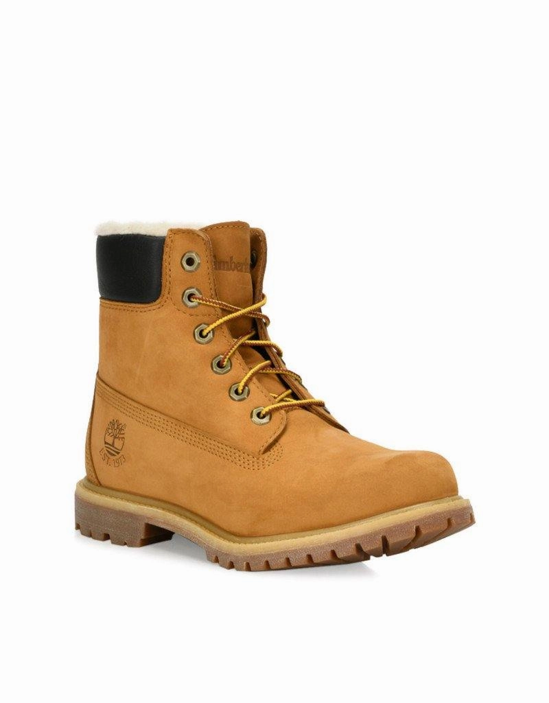 Timberland Women's Premium 6" Warm Fleece Wheat (TB0A12KU231) Boots By Rudyard Kipling