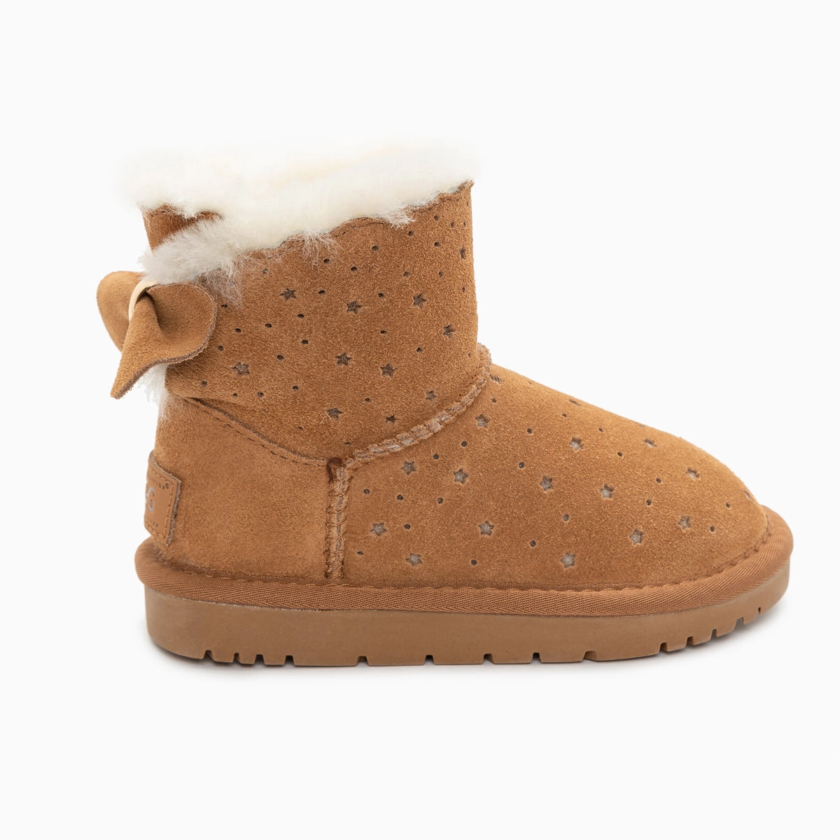 Ugg Kids Mini Bailey Bow Starry Boots Leatt Boots