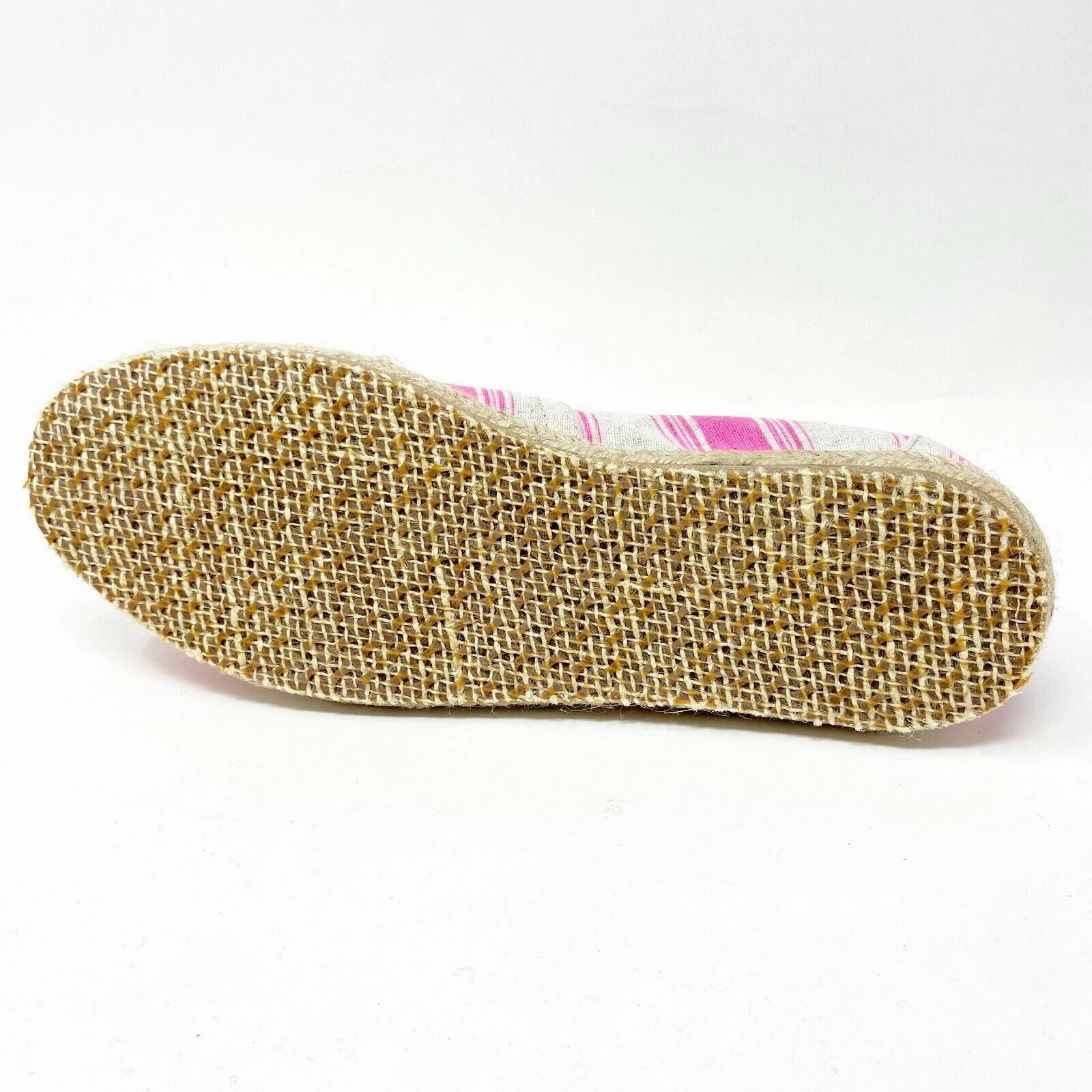 Satin Flat Wedding Shoes Toms Classics Pink Umbrella Stripe Womens Slip On Casual Canvas Flat Shoes