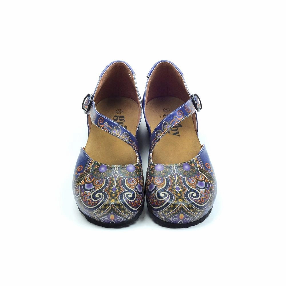 Redhead In High Heels Ballerinas Shoes GBL321