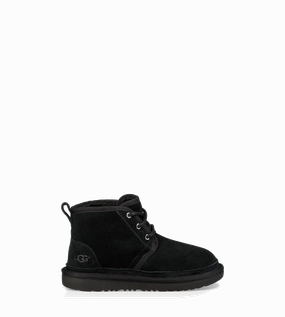 Brown Knee Boots Kids Neumel II Black