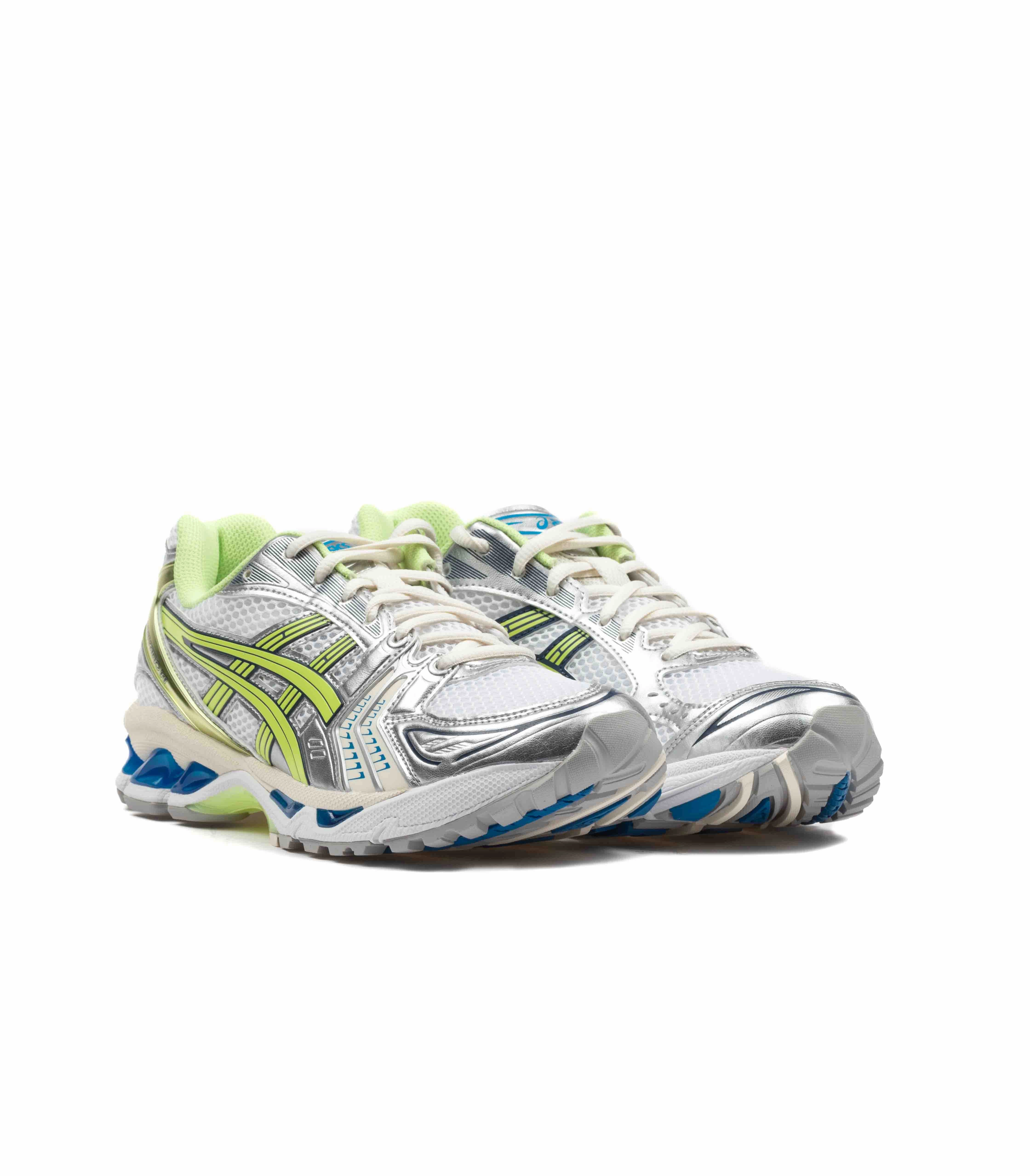 Asics Gel-Kayano 14 White Green Asic Ex Eo Wrestling Shoes