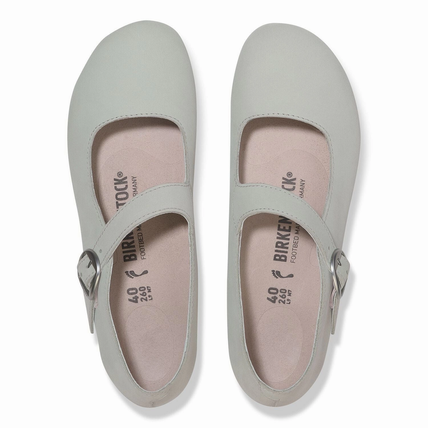 Tracy | Nubuck | Pure Sage Dressy Shoes