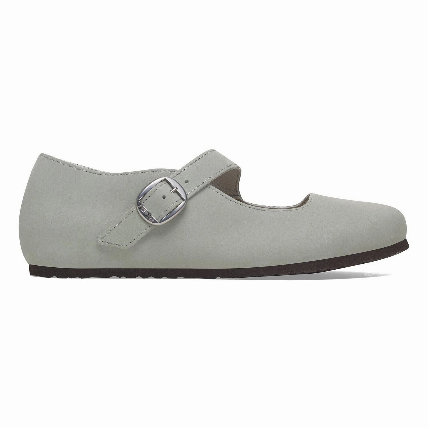 Tracy | Nubuck | Pure Sage Ballet Flat Shoe