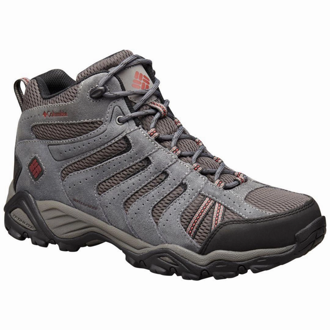 Hiking Boots Review 2024 Columbia Men Grey NORTH PLAINS II WATERPROOF MID