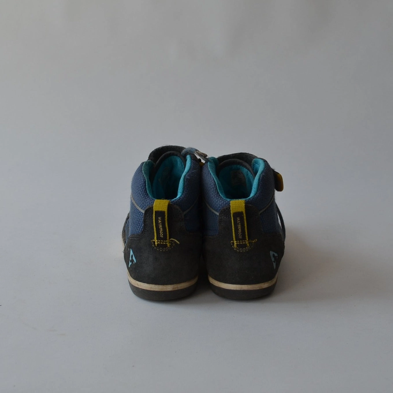 Trainers - Blue High Tops - Shoe Size 1 Clearance  Walking Shoe